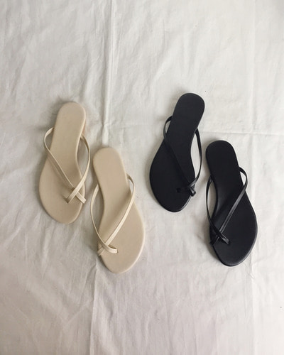 X flat slipper (엑스 플랫 슬리퍼 / 엑스쪼리 / 플렛 / 플랫쪼리 / 여름신발)