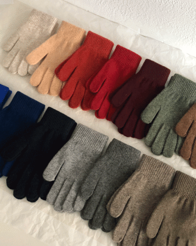 (9차재입고/당일출고) colorful wool gloves (컬러풀 울장갑 / 울80 / 니트장갑 / 컬러장갑 / 여자장갑)